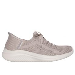 Sneakersy damskie Skechers Ultra Flex 3.0 Brilliant. Czarne obuwie sportowe damskie Skechers, z materiału, bez zapięcia. Za 339.99 zł.
