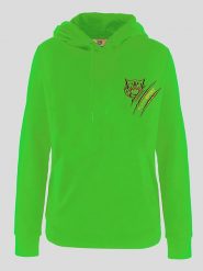 Plein Sport Bluza w kolorze jasnozielonym rozmiar: M. Zielone bluzy damskie Plein Sport, m, bez wzorów, z bawełny, z kapturem. Za 267.92 zł.
