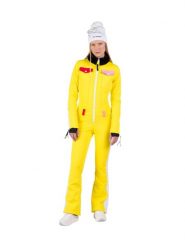 Kombinezon Rossignol damski W Sublim Insulated Overall żółty. Żółte kombinezony damskie Rossignol, na zimę, s, bez wzorów, z materiału, bez kołnierzyka, bez ramiączek. Za 3,841.50 zł.