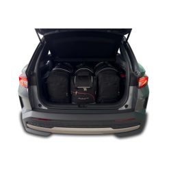 Torby Do Bagażnika Skoda Elroq Ev 2022+ 4Szt Kjust. Czarne torby podróżne KJUST, bez wzorów. Za 1,203.00 zł.
