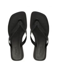 Vagabond Shoemakers Japonki Izzy 5913-408-20 Czarny. Czarne klapki damskie Vagabond Shoemakers, bez wzorów, ze skóry, bez obcasa, bez zapięcia. Za 369.99 zł.