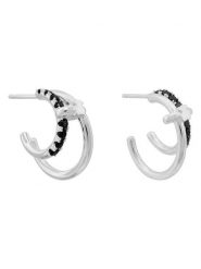 TOUS Kolczyki 1004565400 Srebrny. Szare kolczyki damskie tous, metalowe. Za 499.99 zł.