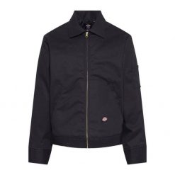 Kurtka DICKIES LINED EISENHOWER Czarny. Czarne kurtki damskie Dickies, s, bez wzorów, z tkaniny, bez kaptura. Za 381.05 zł.