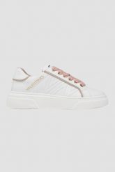 VALENTINO Białe buty Stan S Sneaker Lace-Up. Białe obuwie sportowe damskie Valentino by Mario Valentino, bez zapięcia. W wyprzedaży za 799.99 zł.