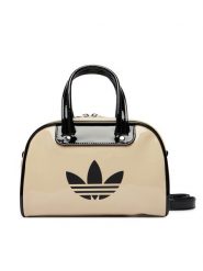 Adidas Torebka KD7841 Beżowy. Brązowe torebki klasyczne damskie Adidas, ze skóry, bez dodatków. Za 199.99 zł.