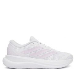 Buty do biegania adidas. Białe obuwie sportowe treningowe Adidas, do biegania. Za 259.99 zł.