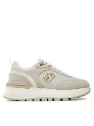 Liu Jo Sneakersy BF4143 PX027 Biały. Białe obuwie sportowe damskie Liu Jo, ze skóry, bez zapięcia. Za 529.99 zł.