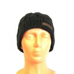 Damska czapka Cable Knit Beanie Berghaus. Brązowe czapki damskie Berghaus, bez wzorów, ze splotem. Za 35.60 zł.