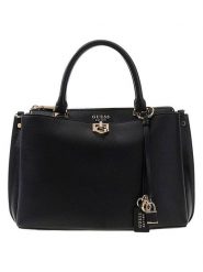 Guess Torebka w kolorze czarnym - 30 x 20 x 14 cm rozmiar: onesize. Czarne torebki klasyczne damskie Guess, z materiału, przez ramię, bez dodatków. Za 539.50 zł.