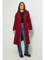 L'armoire de Suzette Płaszcz przejściowy w kolorze bordowym rozmiar: 40. Czerwone płaszcze damskie L'armoire de Suzette, l, bez wzorów, bez kaptura. Za 143.99 zł.