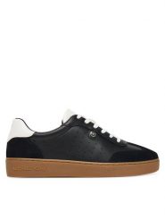 MICHAEL Michael Kors Sneakersy Scotty 43F4SCFS5L Czarny. Czarne obuwie sportowe damskie MICHAEL Michael Kors, ze skóry, bez zapięcia. Za 489.99 zł.