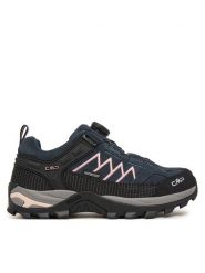 CMP Trekkingi Rigel Low Wmn Fitgo Wp 3Q13586 Szary. Szare obuwie trekkingowe damskie CMP, ze skóry, bez zapięcia. Za 529.99 zł.
