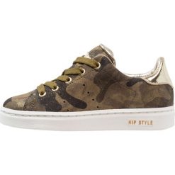 Hip Tenisówki i Trampki green army glitter. Brązowe trampki chłopięce Hip, z materiału. W wyprzedaży za 356.15 zł.