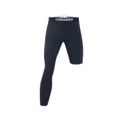 Legginsy prostokątne Rigorer. Czarne legginsy damskie RIGORER, m, bez wzorów, z materiału. Za 189.00 zł.