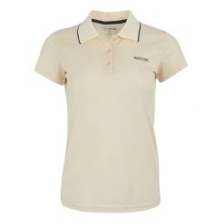 Koszulka Polo Damska Maverick V. Czarne bluzki damskie Regatta, bez wzorów, bez kołnierzyka, bez ramiączek. Za 84.99 zł.