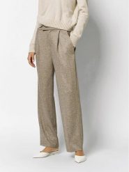 Rosner Spodnie "Mara" w kolorze karmelowym rozmiar: 46/L30. Brązowe spodnie materiałowe damskie Rosner, bez wzorów, z materiału. Za 250.95 zł.