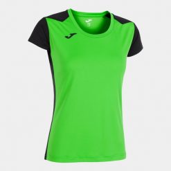 Koszulka do biegania damska Joma Record II. Niebieskie bluzki damskie Joma, s, bez wzorów, bez kołnierzyka, bez ramiączek. Za 106.00 zł.