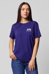 LEE MINI LOGO TEE DAMSKI T-SHIRT KOSZULKA Z KRÓTKIM RĘKAWEM BLUEPRINT L44KEPLH 112109916. Bluzki damskie Lee, l, bez wzorów, bez kołnierzyka. W wyprzedaży za 39.99 zł.