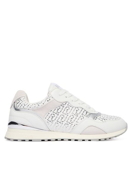 Liu Jo Sneakersy Maxi Wonder Low 02 BA6015 PX821 Biały. Białe obuwie sportowe damskie Liu Jo, ze skóry, bez zapięcia. Za 679.99 zł.