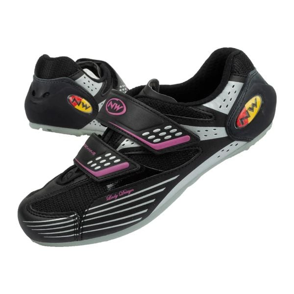 Trampki Northwave Moon. Czarne trampki damskie Northwave, bez wzorów, bez zapięcia. Za 99.00 zł.
