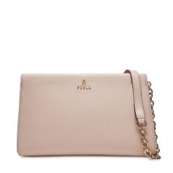 Torebka Furla. Czerwone listonoszki damskie Furla, bez wzorów, bez dodatków. Za 679.99 zł.