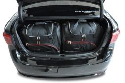 Torby Do Bagażnika Toyota Avensis Limousine 2009-2018 4Szt Kjust. Czarne torby podróżne KJUST, bez wzorów, z kauczuku. Za 1,204.00 zł.