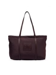 Calvin Klein Torebka Medium Tote LV04F3869G Bordowy. Czerwone torebki klasyczne damskie Calvin Klein, z materiału, bez dodatków. Za 449.99 zł.