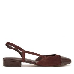 Baleriny Aldo. Brązowe balerinki damskie ALDO, bez wzorów. Za 319.99 zł.