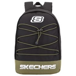 Plecak unisex Skechers Pomona Backpack pojemność 18 L. Czarne plecaki Skechers, bez wzorów. Za 79.99 zł.