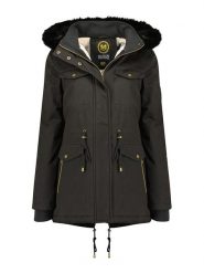 Maison Montaigne Parka "Celemai" w kolorze czarnym rozmiar: XL. Czarne parki damskie Maison Montaigne, xl, bez kaptura. Za 224.52 zł.