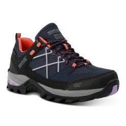 Damskie Buty Do Chodzenia Samaris III Low. Fioletowe obuwie trekkingowe damskie Regatta, z gumy, bez zapięcia. Za 497.99 zł.