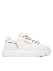 Just Cavalli Sneakersy 79RA3SB1 ZPB59 Biały. Białe obuwie sportowe damskie Just Cavalli, ze skóry, bez zapięcia. Za 599.99 zł.