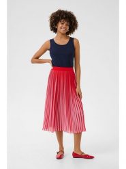 CULTURE Spódnica w kolorze czerwonym rozmiar: XL. Czerwone spódnice damskie Culture, xl, bez wzorów, midi. Za 130.99 zł.