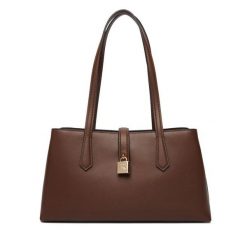 Torebka KARL LAGERFELD. Brązowe torebki klasyczne damskie KARL LAGERFELD, bez dodatków. Za 1,299.00 zł.