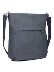 Zwei Torebka "M140" w kolorze granatowym - 35 x 35 x 18 cm rozmiar: onesize. Niebieskie torebki klasyczne damskie Zwei, z materiału, na ramię, bez dodatków. Za 198.10 zł.