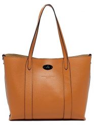 Maison héritage PARIS Skórzany shopper bag "Elis" w kolorze karmelowym - 41 x 30 x 10 cm rozmiar: onesize. Brązowe shopper bag maison héritage PARIS, bez wzorów, z materiału, na ramię, bez dodatków. Za 369.99 zł.