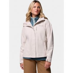 Płaszcz Przeciwdeszczowy Damski Columbia Hikebound II. Brązowe płaszcze damskie Columbia, bez wzorów, bez kaptura. Za 499.00 zł.