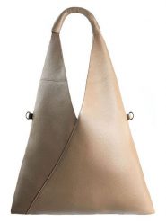 Victor & Hugo Paris Skórzany shopper bag "Orlane" w kolorze szarobrązowym - 40 x 35 x 5 cm rozmiar: onesize. Brązowe shopper bag Victor & Hugo Paris, bez wzorów, z materiału, na ramię, bez dodatków. Za 339.95 zł.