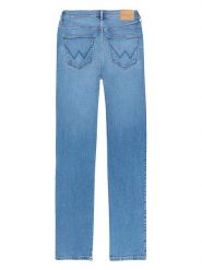 Wrangler Dżinsy - Slim fit - w kolorze błękitnym rozmiar: W30/L34. Niebieskie jeansy damskie Wrangler. Za 180.06 zł.
