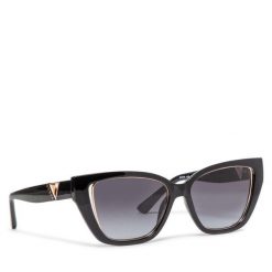 Okulary przeciwsłoneczne Guess. Czarne okulary przeciwsłoneczne damskie Guess. Za 389.99 zł.