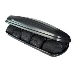 Torby Do Boksu Dachowego Interpack Traxer 8.6 5Szt Kjust. Czarne torby podróżne KJUST, bez wzorów. Za 1,049.00 zł.