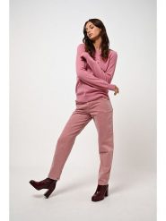 AUTHENTIC CASHMERE Kaszmirowy sweter "Etret" w kolorze jasnoróżowym rozmiar: XL. Różowe swetry klasyczne damskie AUTHENTIC CASHMERE, xl, z kaszmiru, bez kołnierzyka. Za 347.99 zł.