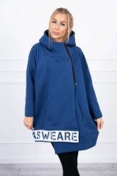 Bluza ocieplana z suwakiem jeansowa. Bluzy damskie KESI, l, bez wzorów, z bawełny, bez kaptura. Za 278.10 zł.
