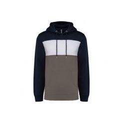 Bluza z kapturem Kariban. Białe bluzy damskie KARIBAN, xl, bez wzorów, z bawełny, z kapturem. Za 234.50 zł.