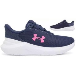 Buty do biegania damskie Under Armour Phade RN. Niebieskie obuwie sportowe damskie Under Armour, bez zapięcia, do biegania. Za 151.99 zł.