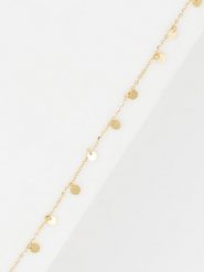 OR ÉCLAT Złota bransoletka "Rose Forest" z elementem ozdobnym rozmiar: onesize. Czerwone bransoletki damskie Or Éclat, złote. Za 608.99 zł.