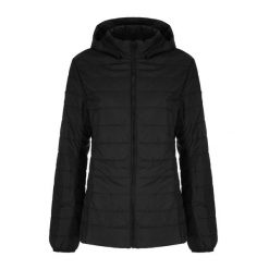 Kurtka damska DIADORA L. HOODIE LIGHT JACKET CHROMIA. Czarne kurtki damskie Diadora, l, bez wzorów, z poliesteru, bez kaptura. Za 109.99 zł.