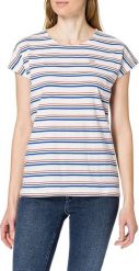 LEE DAMSKA KOSZULKA Z KRÓTKIM RĘKAWEM CAP SLEEVE TEE SUMMER BLUE L41FJXNJ 112108936. Niebieskie bluzki damskie Lee, l, bez wzorów, bez kołnierzyka, bez ramiączek. Za 69.99 zł.