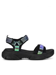 DeeZee Sandały CSXP2056-01 Czarny. Czarne sandały dziewczęce DeeZee, z materiału, bez obcasa, bez zapięcia. Za 99.99 zł.