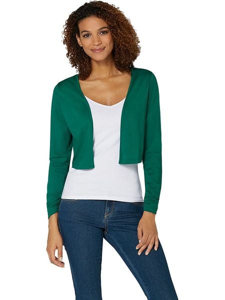 WITT WEIDEN Kardigan w kolorze zielonym rozmiar: 46. Zielone kardigany damskie WITT WEIDEN, bez wzorów. Za 48.05 zł.